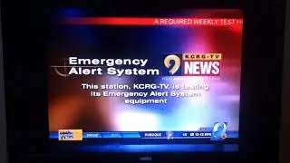 KCRG 9.2 Required Weekly Test #2 (EAS #5)