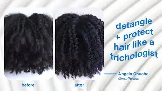 K18 Hair: How to detangle + protect with DAMAGE SHIELD shampoo and conditioner