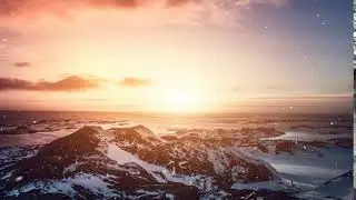 Antarctic Nature Stony Island in Ocean Beautiful Time Lapse - No copyright