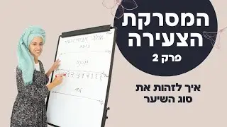 המסרקת הצעירה פרק 2- איך לזהות נכון את השיער לפני תחילת התסרוקת