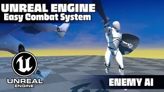 Enemy AI Follow And Attack Player | How To Create Basic Melee Combat System in Unreal Engine 5