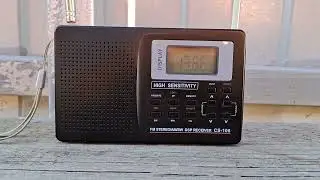 Радиоприёмник Vbestlife CS-106. Клуб DX на волнах русской службы ИНТЕРРАДИО РУМЫНИЯ 20.07.2024.