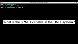 Understanding the Path Variable in Unix Systems 🤔