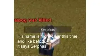 Serphas, The Roblox Hacker Kid