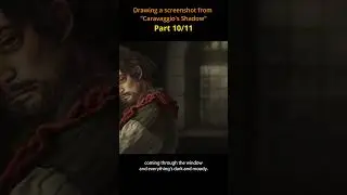 Drawing Caravaggio p10 #art #shorts