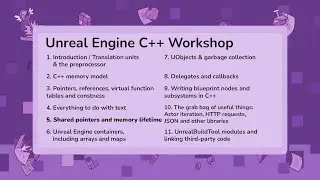 5. Shared pointers and memory lifetime