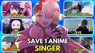 ANIME OPENING BATTLE | 3 VS 3 ✅❌ Singers & Bands Edition