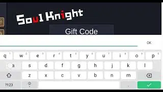 this is the gift code for soul knight