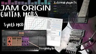 SNEAK PEEK: Jam Origin Guitar MODS/MIDI Guitar 3, The Synth MOD and assigning breath control