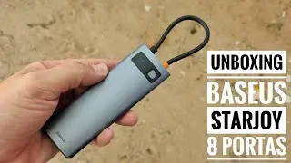 Unboxing Baseus StarJoy 8 portas Tipo-C! HDMI 4K@60hz