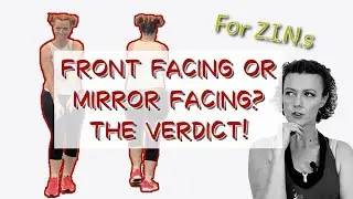 Zumba facing the mirror or the class? The final verdict!