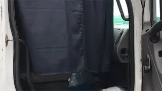 Установка ночных штор freightliner