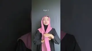 Tutorial hijab pashmina oval #shortvideo