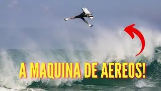 O FUTURO DO ESPORTE! MAQUINA DE TREINAR AEREOS PARA SURFISTAS E BODYBOARDERS.