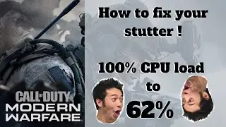 COD Modern Warfare (+Warzone) | Guide | Best frame rate (fps) boost! FIX: 100% CPU load, stutter lag