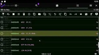 100.0: Search and edit ARM (x64) opcodes - GameGuardian