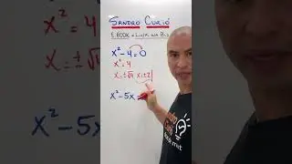 EQUAÇÃO DO 2º GRAU INCOMPLETA 🤓