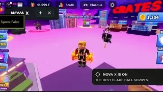 Blade Ball NOVA X Script (Work Mobile & Pc)