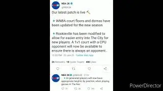 NBA 2k21 Next Gen Patch 1.011 Notes😒 