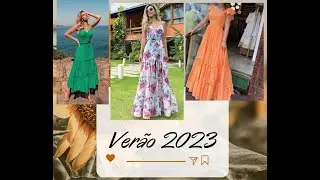 VESTIDOS -TENDÊNCIA VERÃO 2023