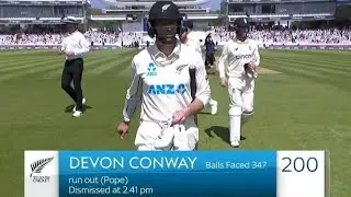 Devon Conway Batting Today|Conway Double Hundred at Lord's|Conway 200 Runs|Eng Vs Nz Test Live