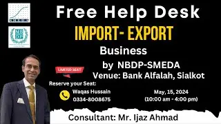 Free Help Desk Import-Export Business by NBDP-SMEDA