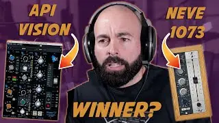 Which sounds BETTER? Neve 1073 or API Vision? - Mixing Guitars with UAD Spark Plugins