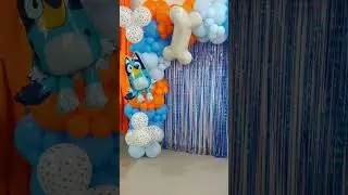 Sin Estructura también puedes crear decoraciones hermosas!!Decoración de Bluey #decolandia159