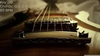 Country Pop Ballad in G -Guitar Backing Track.