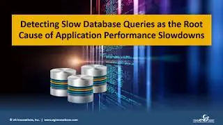 Application Monitoring: Detect if slow database queries are slowing your application