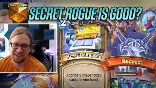 Is Secret Rogue the Best Deck?! Infinite Value! | Savjz Hearthstone