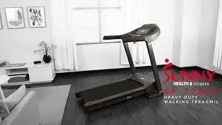 Sunny Health & Fitness T7643 Heavy Duty Walking Treadmill