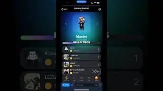 Level up from Bronze to LORD HAMSTER KOMBAT