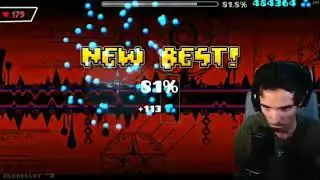 Guitar Se Hace La Run En Bloodlust En Un 81% :0 | Geometry Dash