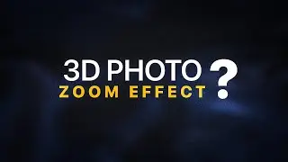 How to make 3D photo zoom effect in Capcut | capcut 3d zoom effect
