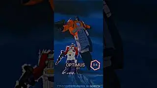 Scourge (Rotb) vs Optimus Prime (G1) Transformers Edit 