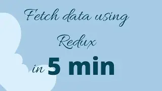 Fetch and Store API values using Redux.  React Native Tamil. PART 18