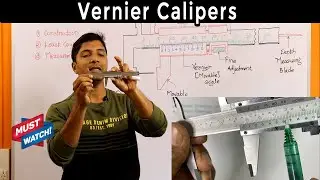 Vernier Calipers: Least Count and Actual Measurements II How to Read Vernier Caliper