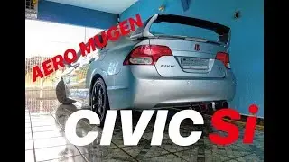 Aerofólio Mugen no Civic Si