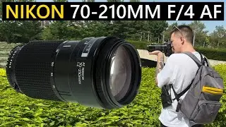 Nikon 70-210mm f/4 AF Nikkor и Nikon z5 с переходником #nikon #nikkor #объектив