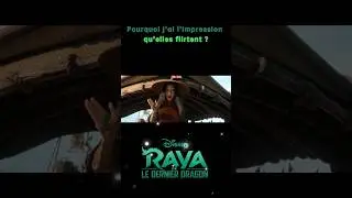 Y a qqchose entre Raya et Namaari ou bien ? #disney #shorts @psykanimo