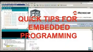 #3: Quick tips for Embedded Programming for Microcontroller using C language | AVR PIC Arduino