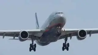 Aeroflot Russian Airlines Аэрофлот Airbus A330-200 [VP-BLX] landing in LAX