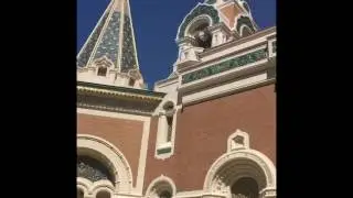 St Nicholas Orthodox Cathedral in Nice France, the largest Russian Orthodox church in Western Europe