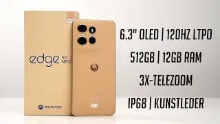 Wieso spricht niemand über dieses Smartphone? - Motorola edge 50 Neo Unboxing (Deutsch) | SwagTab