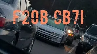 F20B Powered CB7 Accord | Solid First Swap Car | POV Ride Along