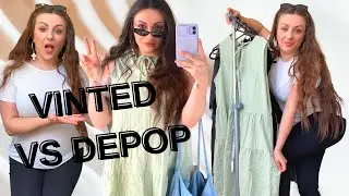 SELLING ALL MY CLOTHES!!! (VINTED VS DEPOP) | Vlog