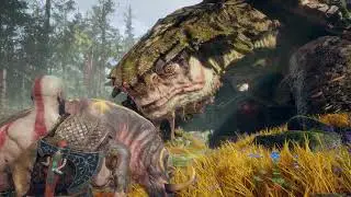 Kratos visits freyas's home -The giant tortoise || God of war || pc game rtx 3060  2k 60 fps