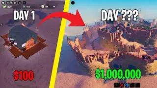 I Tried Surviving 100 DAYS in colony survival...