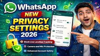 How to secure WhatsApp account || WhatsApp new privacy settings 2026